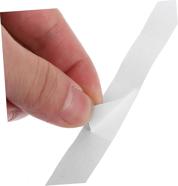 Angoily 10rolls Price Marker Roll Labels White Price Tag Paper Labels Roll for Labeler Sticker for Retail Stores