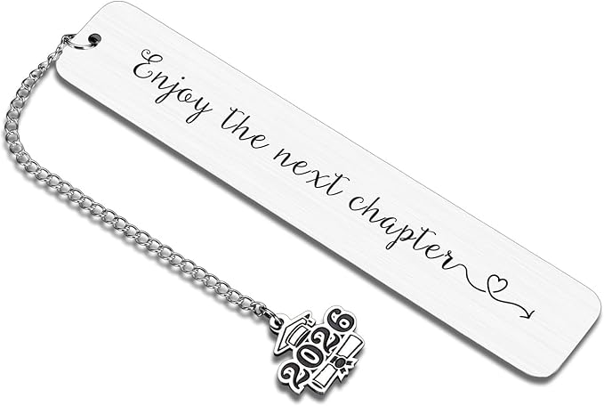 Graduation Gifts Class of 2026 Senior Bookmarks Gifts for Him Her Inspirational Grad Students Gifts for High Middle Medical Nurse School Students Motivational Gifts Surgery Graduate from Mom Dad