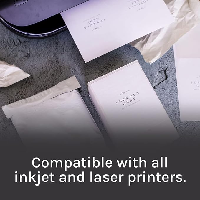 Premium Label Supply White Sticker Shipping Labels – 4" x 5" – Laser/Inkjet Compatible – (4 per Sheet), 2000 Sheets - 8,000 Total Adhesive Labels