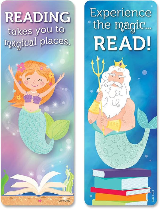 Creative Teaching Press Mystical Magical Mermaid Tales Bookmarks, CTP 8645