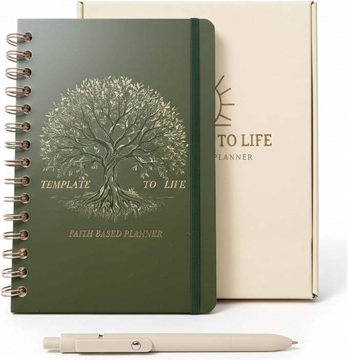 Faith-Based Daily Planner For School College: Organize Your Life with Monthly Devotional Healthy Habit Trackers and Goal Setting Tools