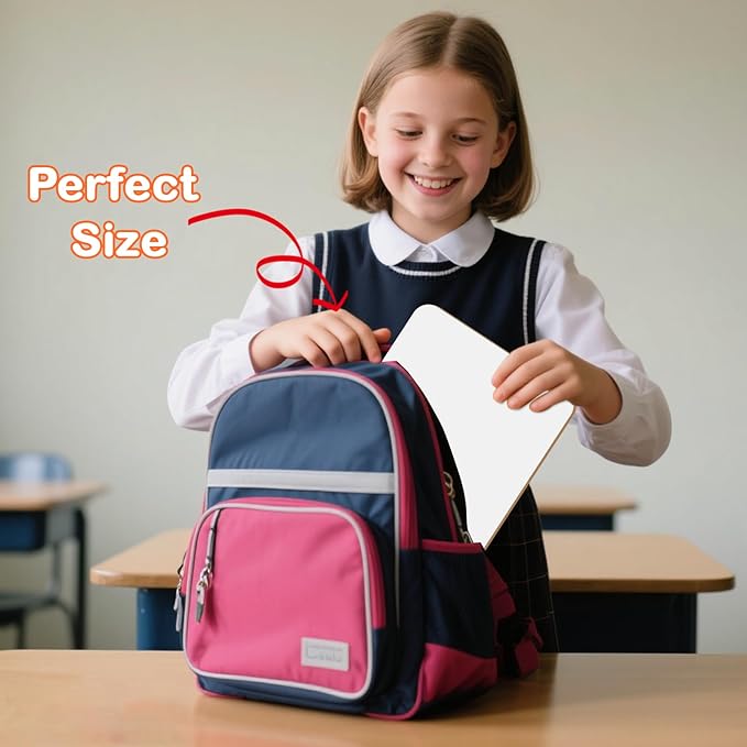 Small White Board Dry Erase Boards 9''x 12'', Mini Double Sided Portable Whiteboards with 3 Markers and 1 Eraser for Teachers Supplies Lapboards