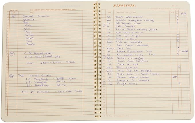 Standard The Original Daily Planner Heavy Weight Cover Stay Organized Office Or Home Be Happy Unconditional Guarantee