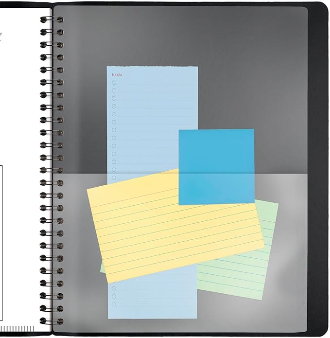 AT-A-GLANCE 2025 Planner, Monthly, 7" x 8-3/4", Medium, Contemporary, Black (70120X0525)