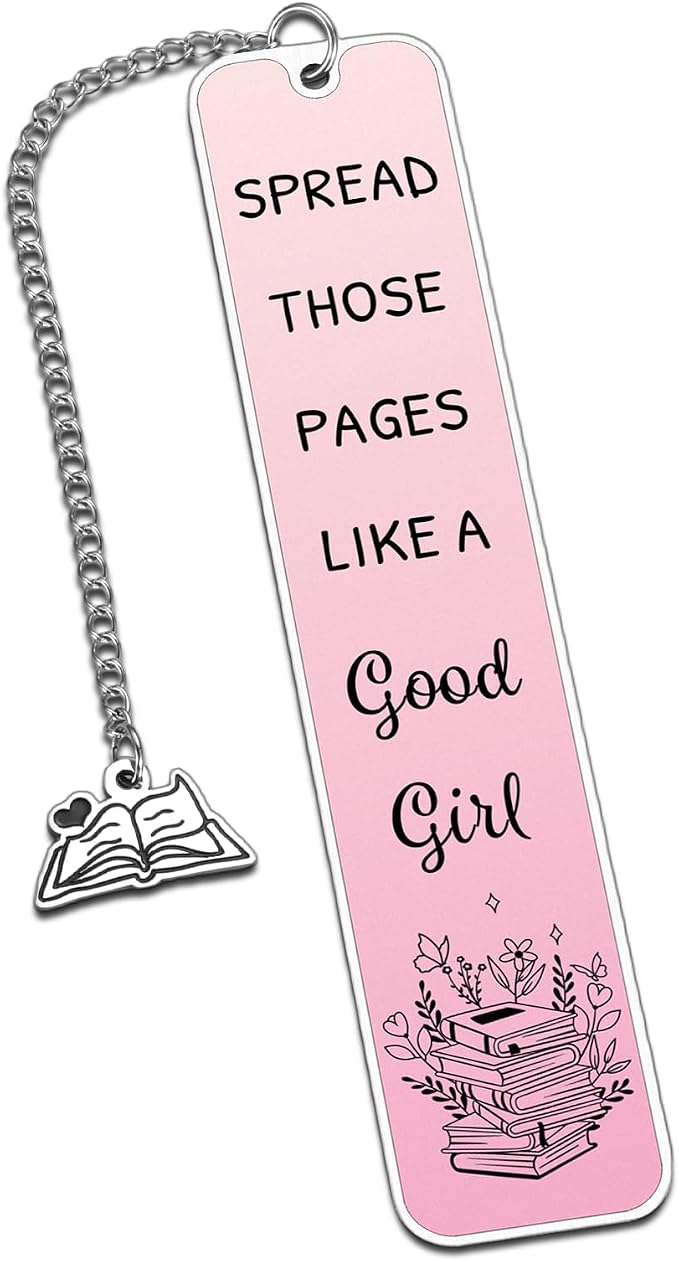 Funny Book Marks for Reading Women Dark Romance Bookmarks for Women Girls Adult Spicy Bookmark for Book Lovers Bookish Book Accessories Christmas Birthday Gift Gag Gifts Basket Stuffers