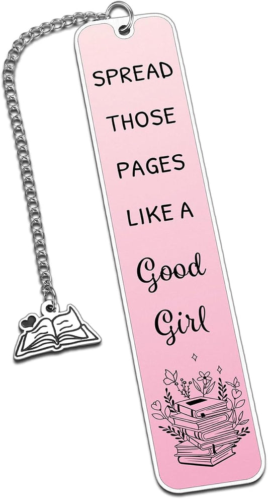 Funny Book Marks for Reading Women Dark Romance Bookmarks for Women Girls Adult Spicy Bookmark for Book Lovers Bookish Book Accessories Christmas Birthday Gift Gag Gifts Basket Stuffers