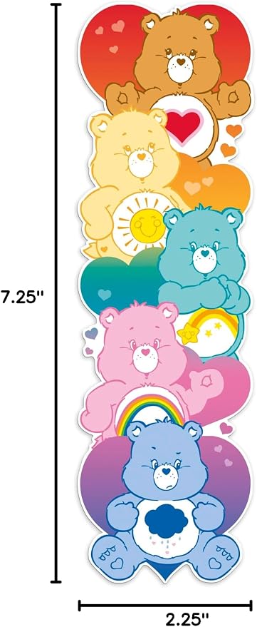 Antioch Care Bears ShapeMark Stationery, 2.25 x .022 x 7.25, BM7207