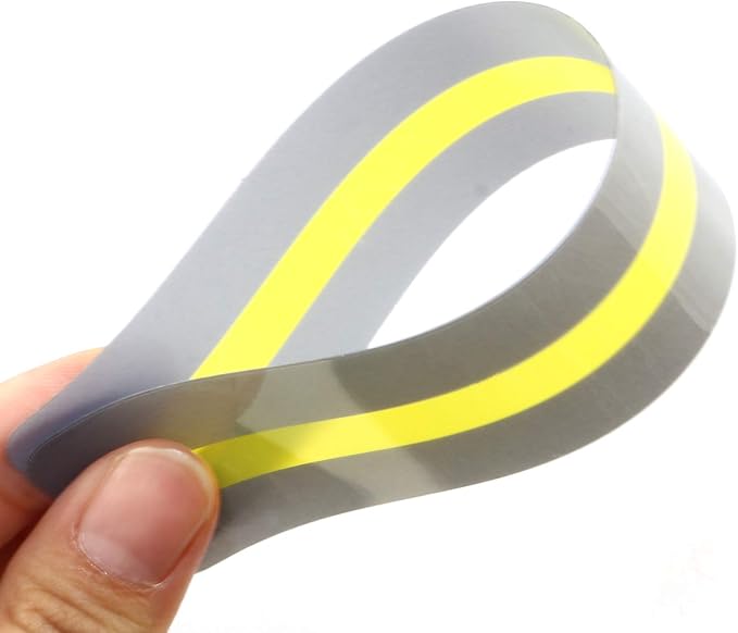 16pcs Multi-Colored Guided Reading Strips Colored Overlays Highlighter Multipurpose Bookmark Strip for Children/Student/Teacher/Dyslexia People 8 Colors(Small + Large)