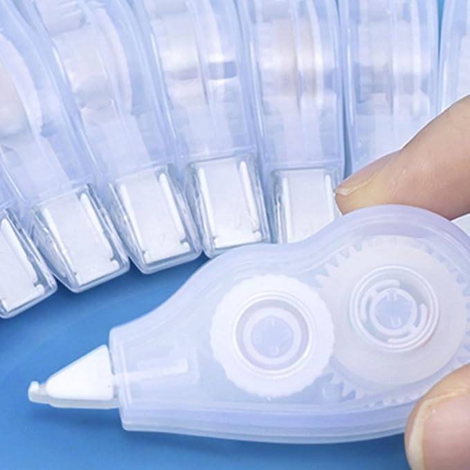 Veemoon 10pcs Correction Tape Set Portable Adhesive Writing Tapes for School and Office Use for Students and Professionals
