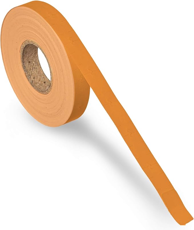 Orange Pricing Labels for Monarch Price Labeler, 2 Sleeves, 32 Rolls