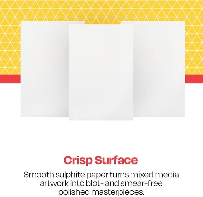 School Smart Folding Bristol Board, 12 x 18 Inches, White, Pack of 100
