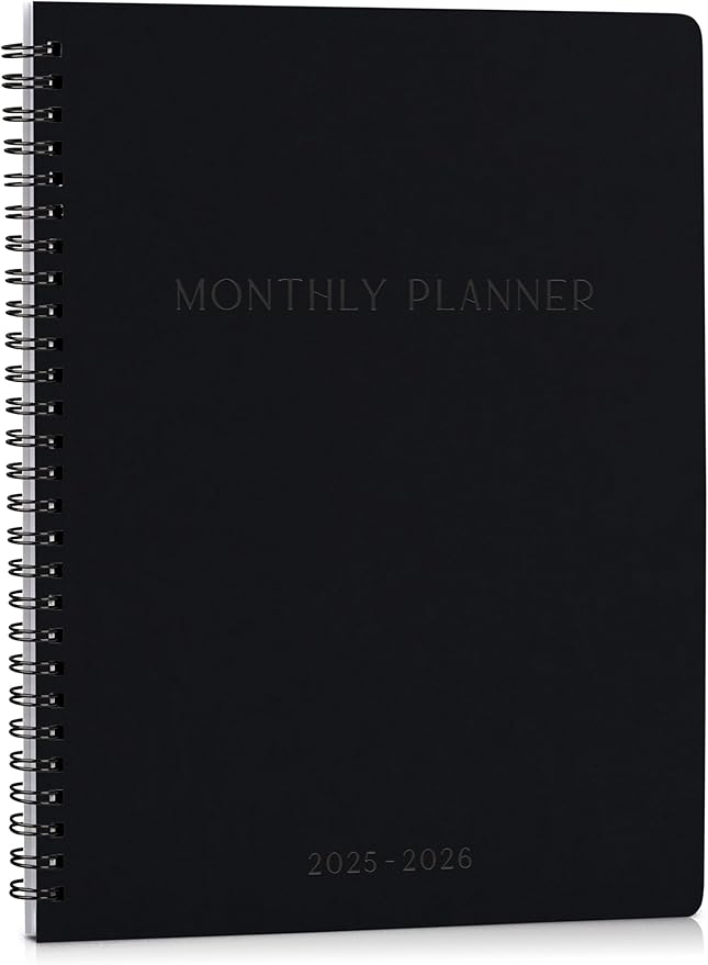 Beautiful 2025-2026 Monthly Planner and Calendar Book - Aesthetic To Do List Notebook For Women to Easily Organize Your Tasks and Boost Productivity - Runs From April 2025 Until December 2026