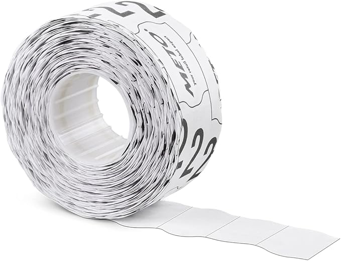Meto 9506158 22 x 16 mm Hand Labelers - White