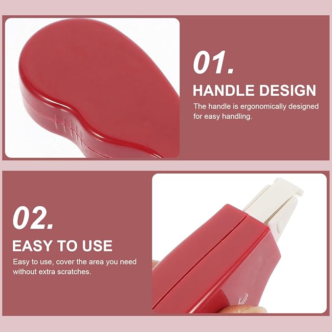 Gadpiparty 6pcs Large Capacity Correction Tape Set, Portable Adhesive Tape for Writing Correction, Student School Supplies for Daily Use and Office Writing Accessories