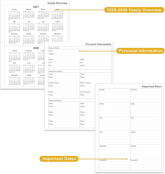 2026-2030 Monthly Planner - 57 Month PLanner Calendar from April 2026 to December 2030, 5 Year Planner 2026-2030 with Flexible Cover, Inner Pocket, Perfect for Home | School | Office, 8.5" x 11", Pink