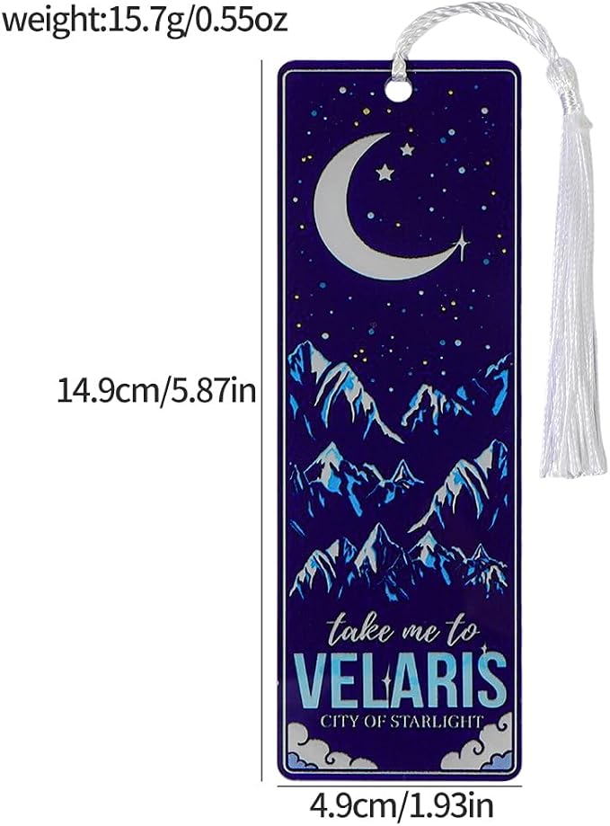 Dungeon Crawler Carl Princess Donut Bookmarks Book Lover Book Charm School Supplies Office Stationery DCC Fans Birthday Gift (2pcs Acotar)