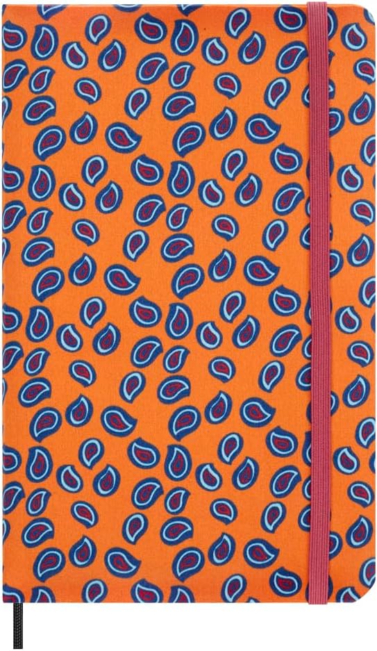 Moleskine Limited Edition Undated Planner Professional Silk, 12M, Large, Orange, Hard Cover (5 x 8.25)