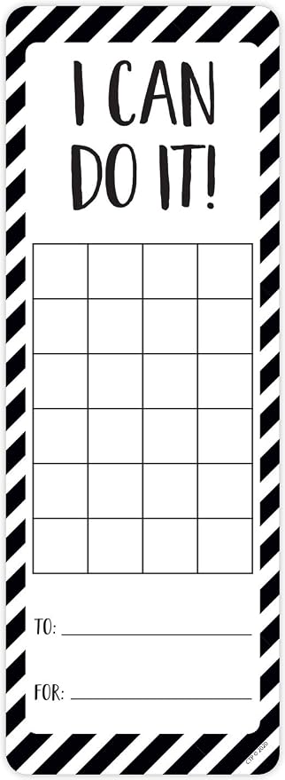 Creative Teaching Core Decor I Can Do It! Incentive Card (Reinforce Daily Routines)