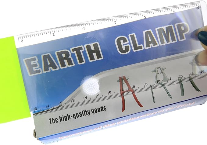 Magnifier Bookmark 2PCS Green Magnifying Fresnel Lens Bookmarks with 6Inch Ruler