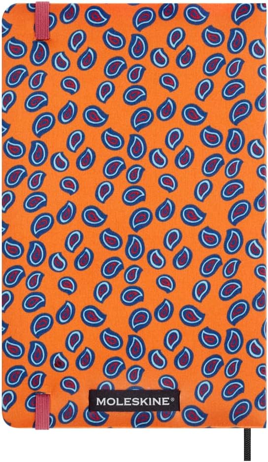 Moleskine Limited Edition Undated Planner Professional Silk, 12M, Large, Orange, Hard Cover (5 x 8.25)