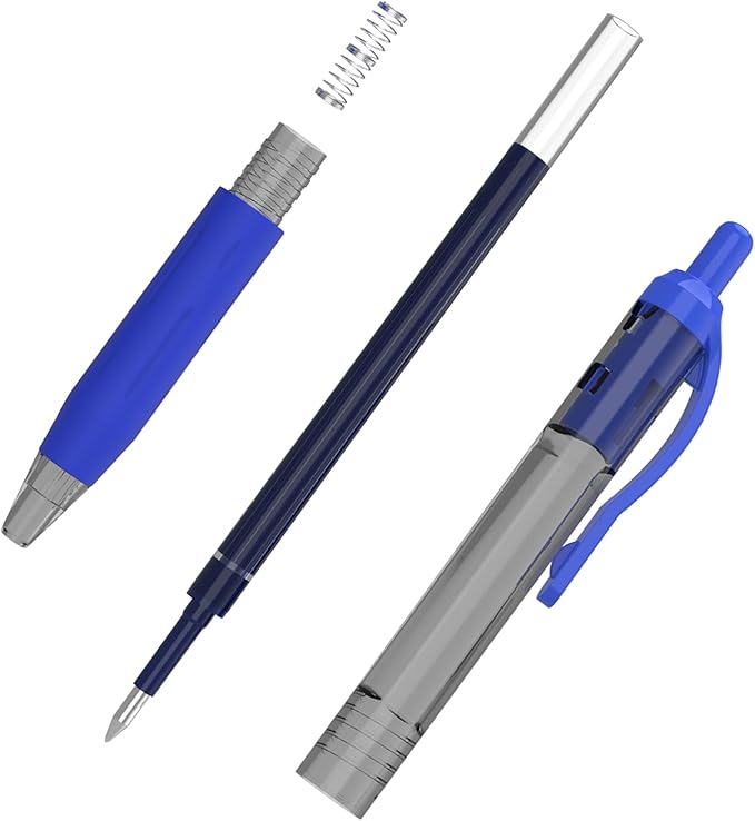 EYEYE G-103 Black Gel Pens 0.7mm, 5 Black 3 Blue 2 Red Retractable Medium Point Ballpoint Pen Quick Drying, Pen Fine Point Smooth Writing Pens for Office School Supplies