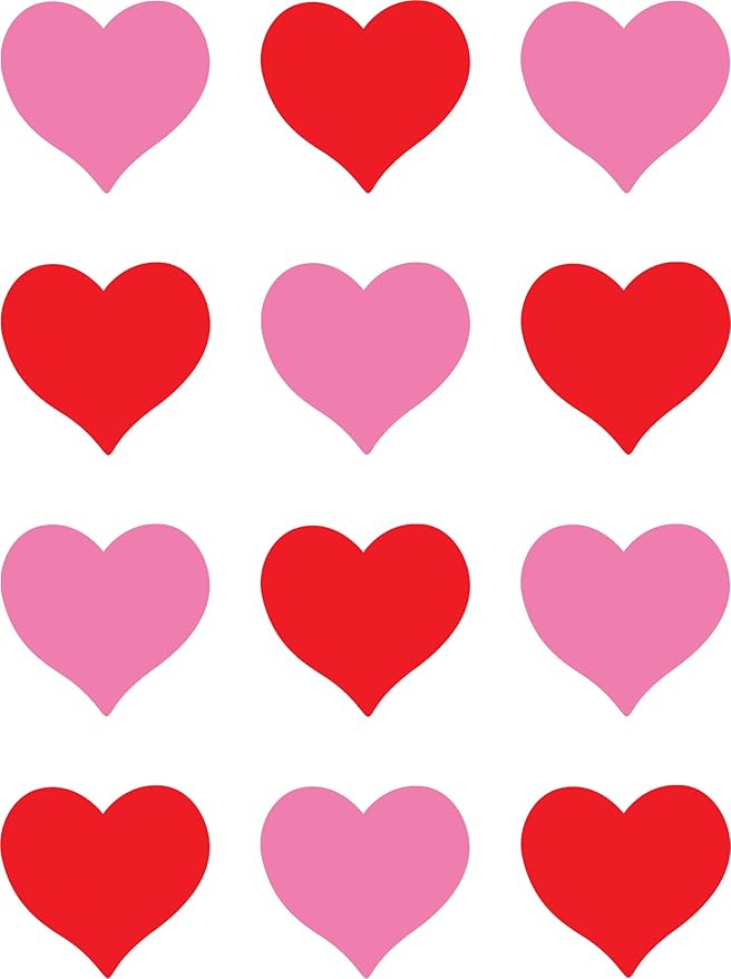 Teacher Created Resources Hearts Mini Accents (TCR8739)