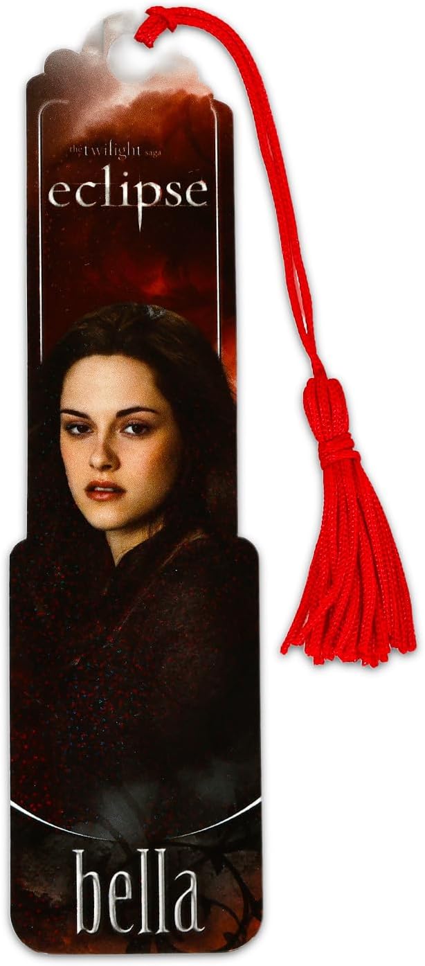 Twilight Bookmark Set - Bundle with 3 Bookmarks Featuring Edward, Bella, and Jacob | Twilight School Supplies for Boys Girls Kids