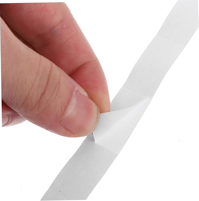 OSALADI 10rolls Price Labeller Paper for Price Marker Accessories Labels Per Roll White Suitable for Supermarkets Offices and Warehouses
