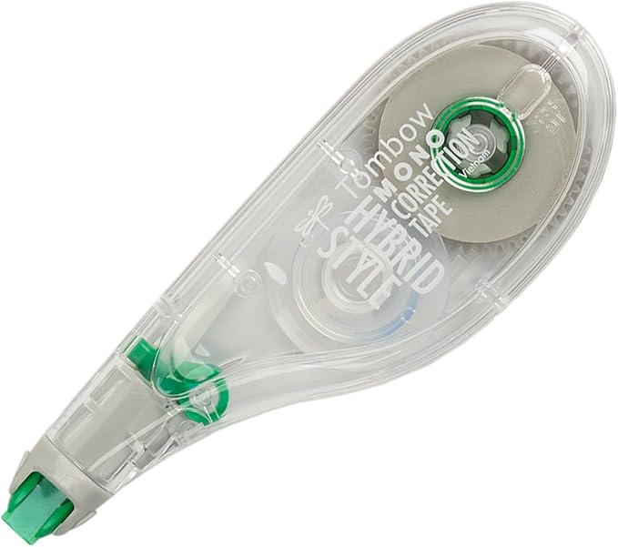 Tombow 68721 MONO Hybrid Correction Tape. Easy To Use Applicator for Instant Corrections,(Pack of 20)
