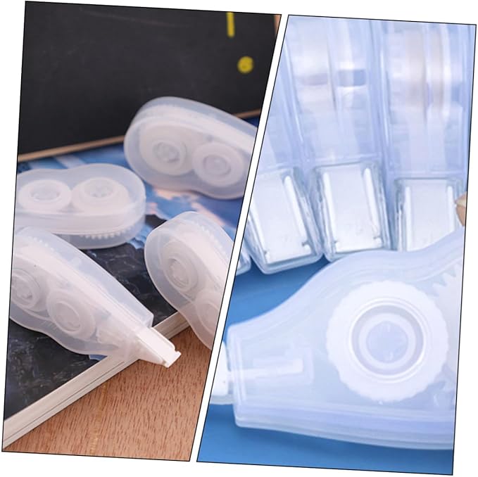 SECFOU 10pcs Correction Tape for Office Portable Adhesive Correction Tapes Pastel School Supplies Cute Desk Accessories