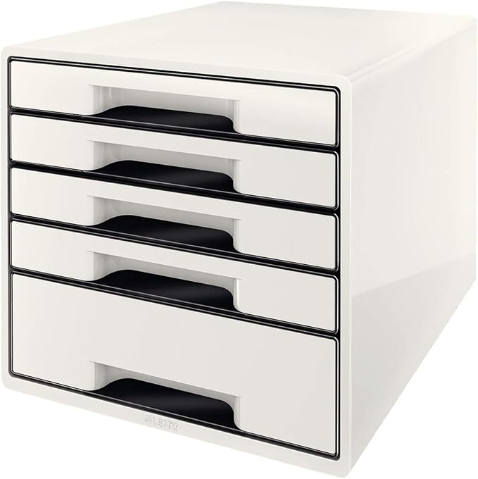 Leitz Wow Desk Accessories Shelf Package Black White (Shelf Package, White │ Black)