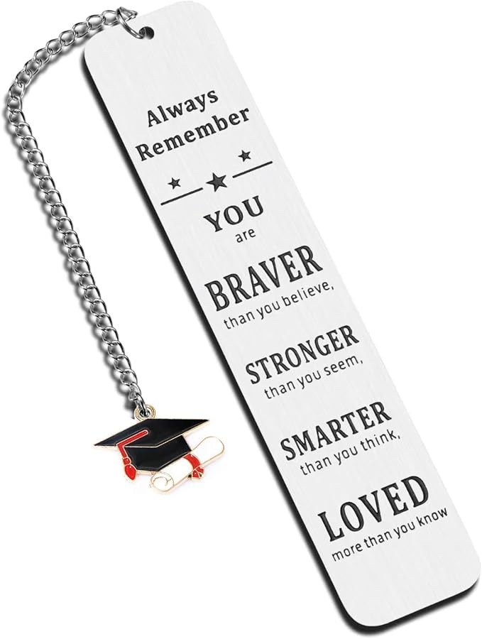 Graduation Gifts for Her Him 2026 Senior Bookmark Bulk College High School Teen Girl Boy Friend Book Lover Nurse Graduate Master Phd Grad Student Son Daughter Inspirational Christmas