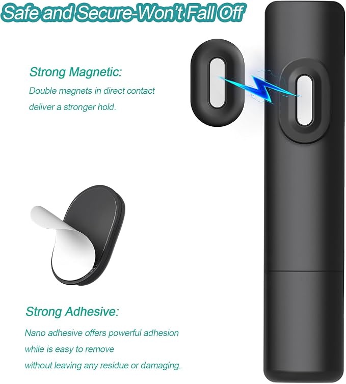 Freewindo Magnetic Remote Control Holder Wall Mount, 5 Pack TV Remote Holder Wall Mount, Silicone Remote Organizer Magnetic Remote Holder for Bed, TV, Ceiling Fan and Air Conditioner (Multicolor)
