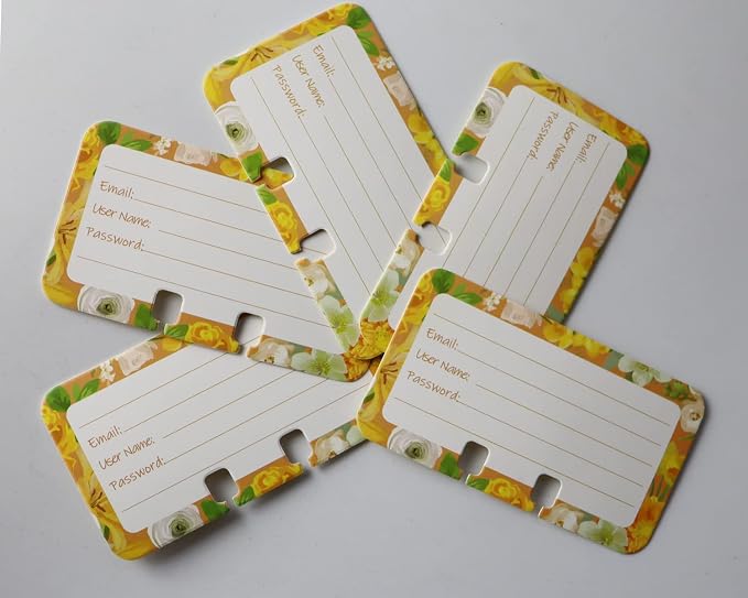 2 1/4" x 4" Rotary File Card Refills for Rolodex (C-Card)