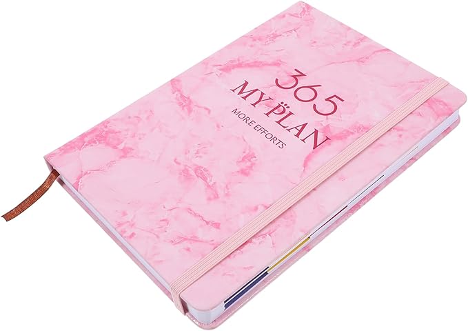 KALLORY Monthly Planner Notebook Dated Daily Planner Hardcover Portable Organizer Book