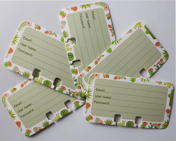 2 1/4" x 4" Rotary File Card Refills for Rolodex (B-Card)