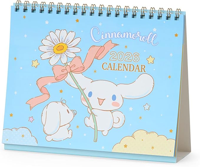 Sanrio Ring Calendar, 2026, Cinnamon Roll, Paper, Tabletop 622095