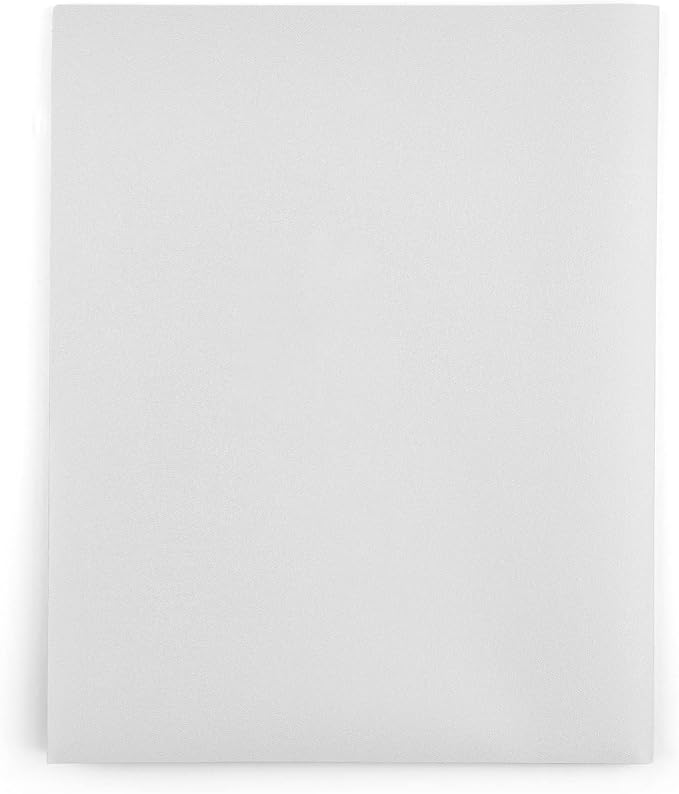 Mintra Poly Pocket Folders 3pk - Heavy Duty (Teal/White/Purple)