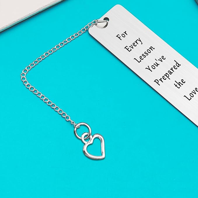 Bookmark Gifts for Sunday School Teacher Bible Teacher Appreciation Gift Religious Teacher Gift Christian Gift for Teacher End of Year Christmas Birthday Thank You Gift for Teacher