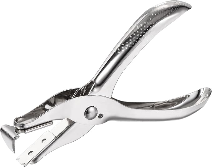 MECCANIXITY Staple Remover Tools, Heavy Hand Staplers Removal Pin Puller for Office Home, Silver