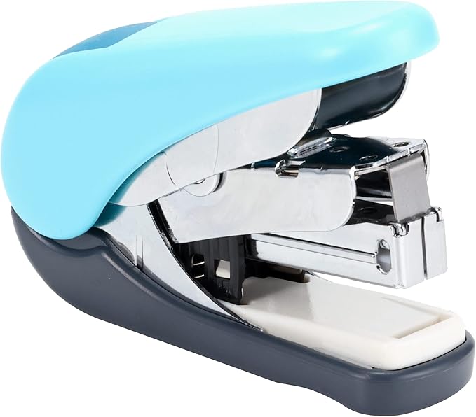 Plus ST-010VN 30-711 Stapler Flat Stapler Hit 32 Bound Blue