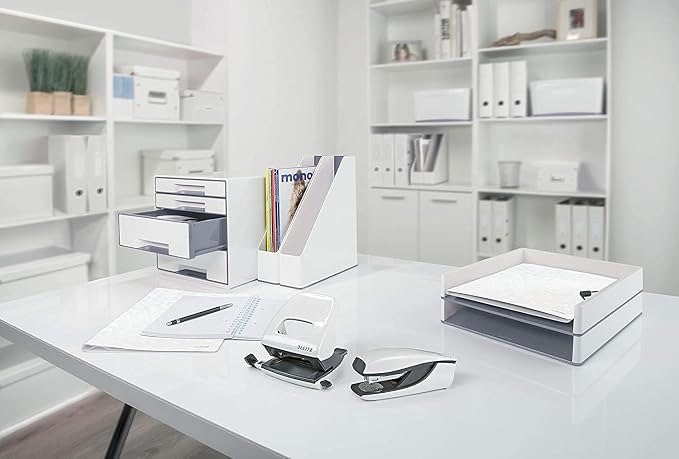 Leitz A5 Storage Box, Click and Store Range 60430001 - Small, White Storage Box A3