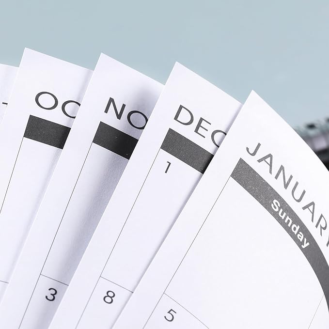 2026-2029 Monthly Planner/Calendar - 3 Year Planner 2026-2029, July 2026 - June 2029(36 Months), 9" x 11", 3 Year Calendar 2026-2027 Monthly Planner with Tabs & Pockets, Great for Long-Term Planning - Grey
