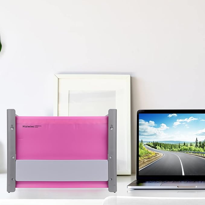15 Pcs PP Hanging File Folders Letter Size,Hanging Folders with Tabs,File Folders for Filing Cabinet Hanging Files for Bulky Files,Medical Charts,Office AMD School Desktop File Storage