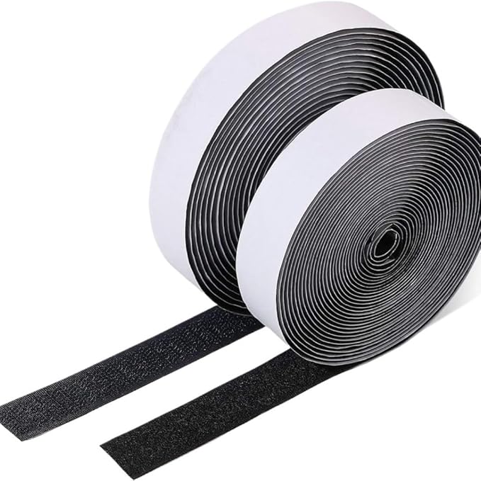 10M 20/50mm Sticker Tape Self-adhesive Hook and Loop Adhesive Fixing Household Window Screens and Door Curtains ﻿