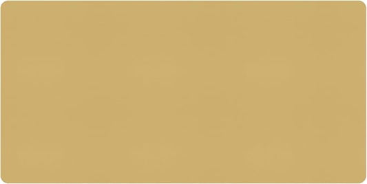 Bloss Light Yellow Desk Mat 31.5"x15.7", Desk Matt for Desktop, Waterproof Leather Large Mouse Pad, Computer Mat for Office/Home/Decor