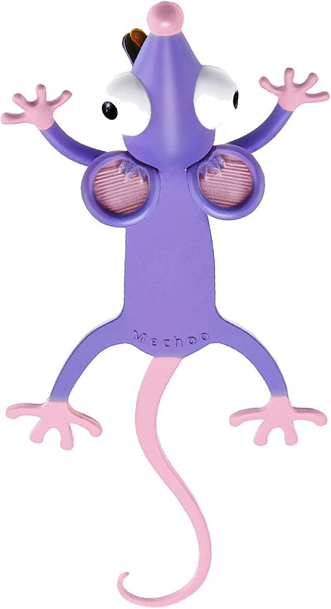 3D Stereo Wacky Animal Bookmark Funny Ocean Series Cute Creative Gift Novelty Bookmark for Reader (Mouse)
