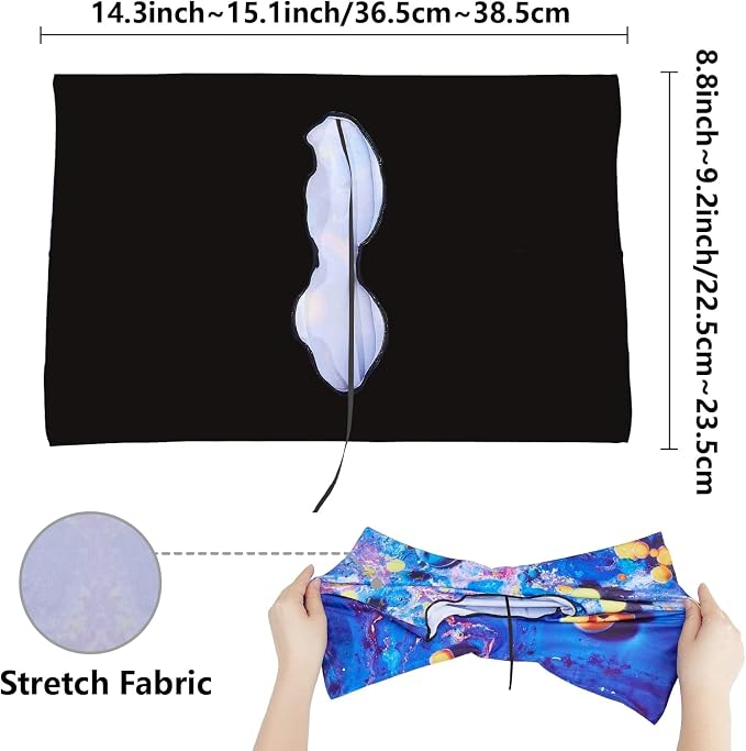 CRASPIRE Butterfly Stretchable Book Cover Jumbo Fabric Black Vintage Reusable Washable Large Nylon Book Protector Elastic Notebook Wraps Suitable for Large Paperbacks Textbook Bookish Hardcover