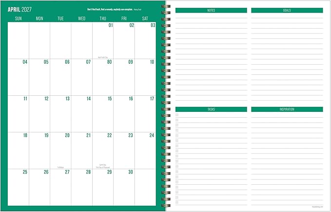 TF Publishing July 2026 - June 2027 In the Jungle Large Weekly Monthly Planner