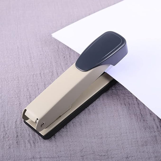 KUYWLMKMZZ Desk Stapler Office Stapler Light Thick Layer Stapler 50 Pages Capacity Learning Office Supplies Suitable for Office Document Binding and Finishing School Supplies (Color : A)